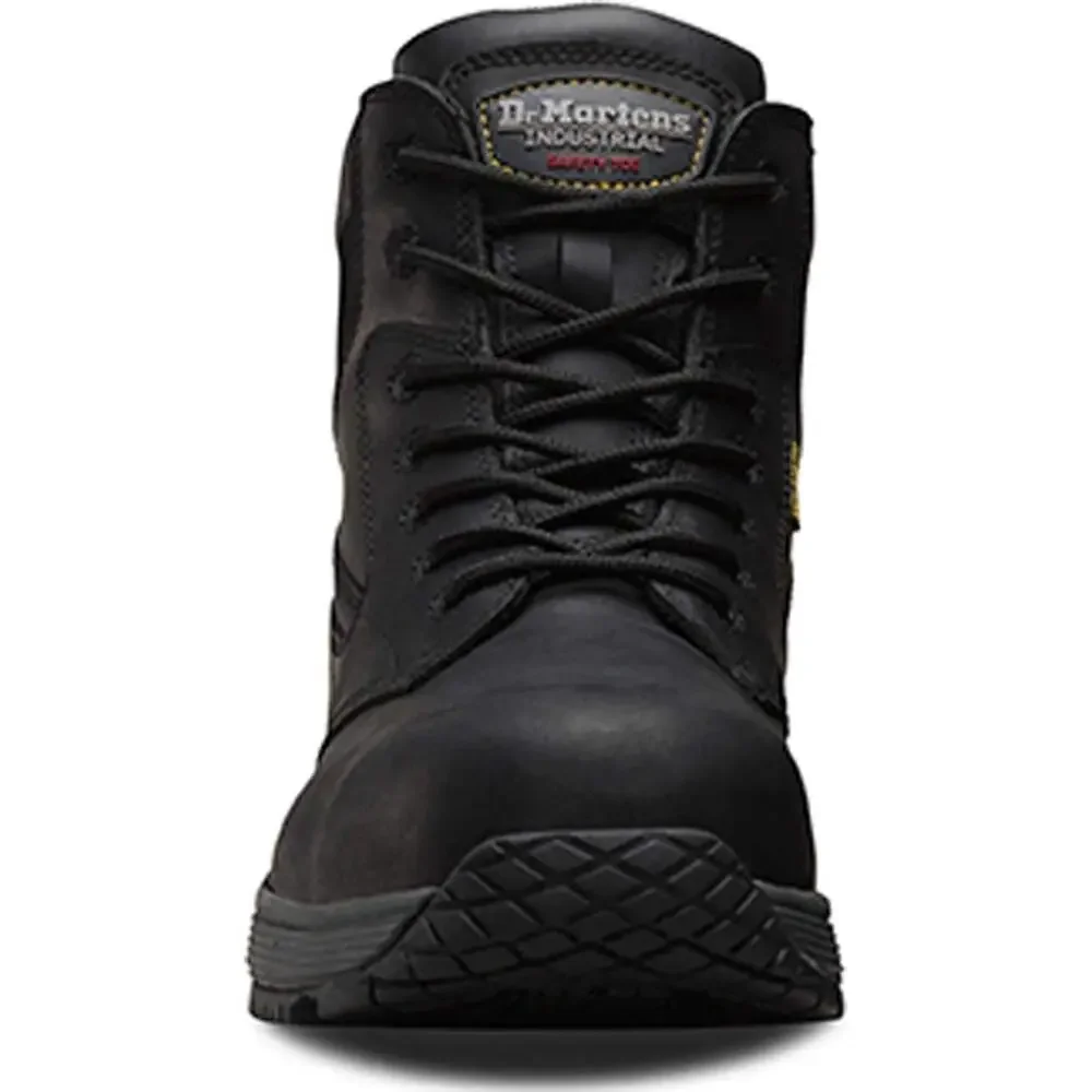 DR. MARTENS UNISEX NON METALLIC CORVID SD SAFETY TOE 7-EYE BOOT 11 Women /10 Men